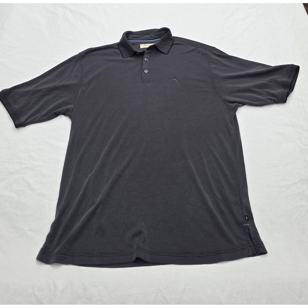 Tommy Bahama Men's‎ Textured Knit Relaxed Polo Size LT